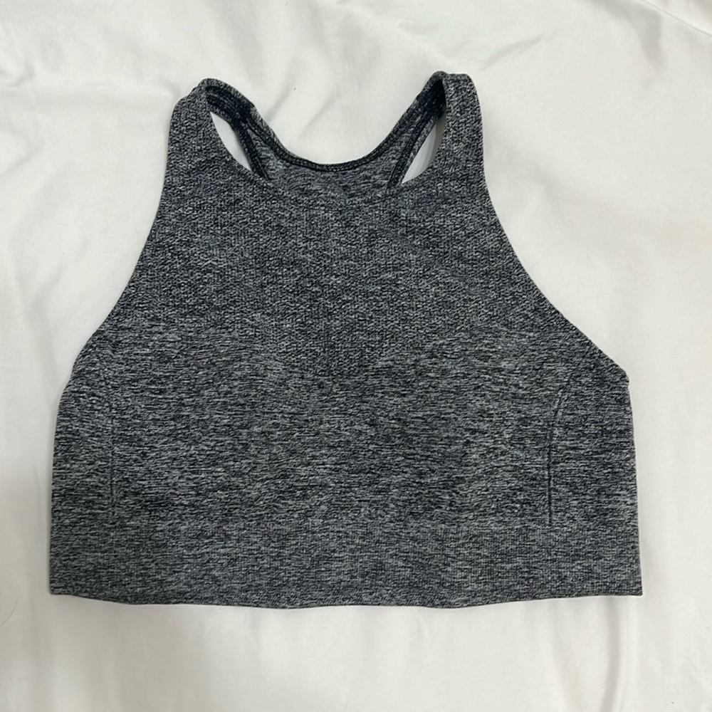 Target gray sports bra